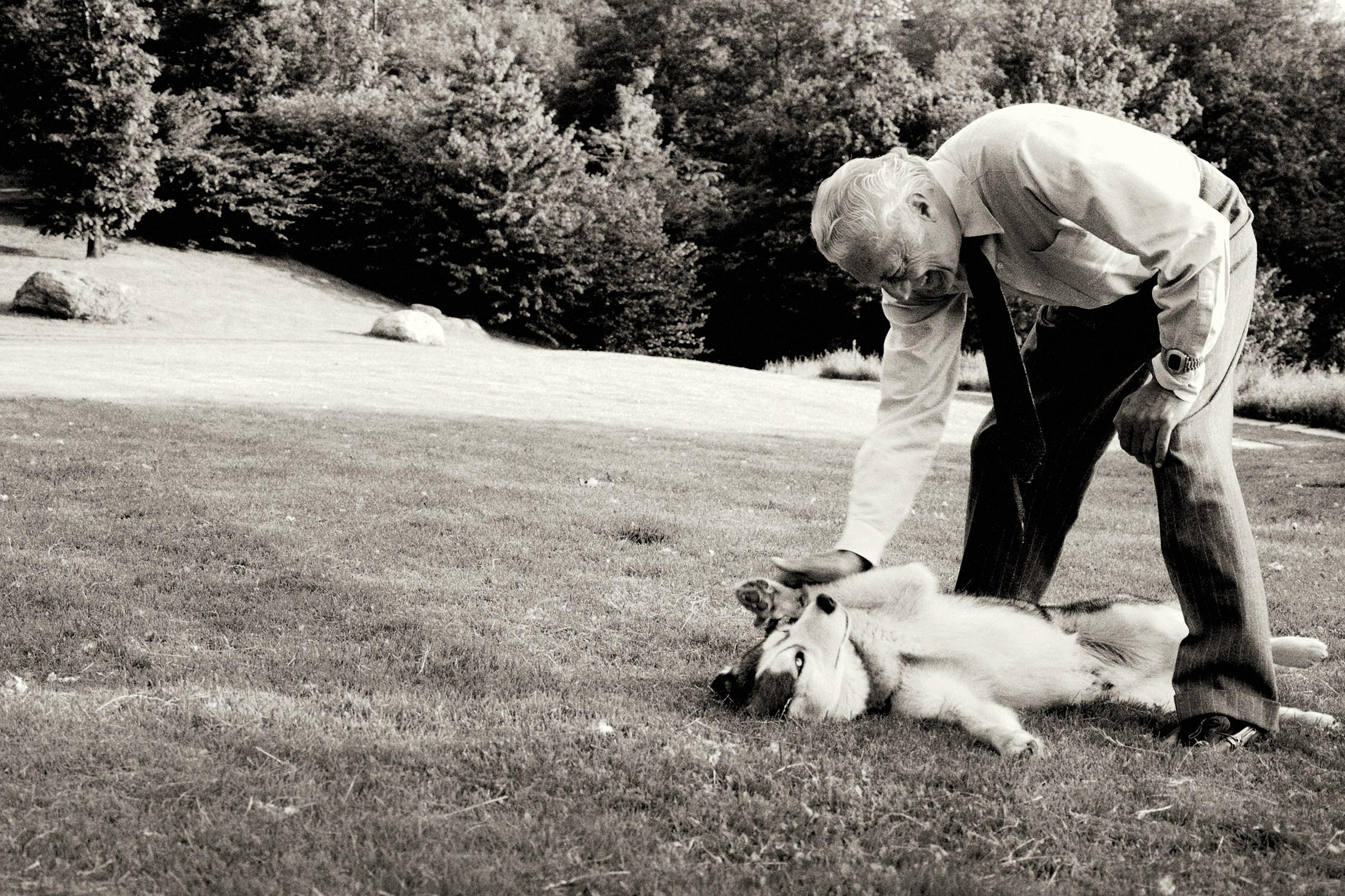 Gianni Agnelli with Dyed Eyes, Turin
